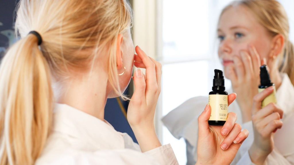 natuurlijke peeling gezicht